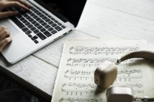 como registrar uma musica